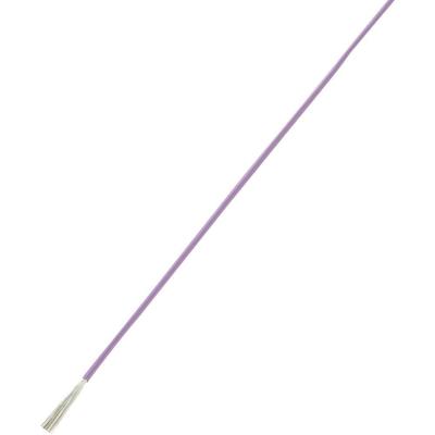 TRU COMPONENTS 1566850 Draad LiY 1 x 0.14 mm² Violet 100 m