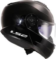 LS2 opklapbare helm "ff908 strobe ii solid" helmet ff908 strob.ii solid 3xl black - thumbnail