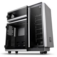 Thermaltake Level 20 Full Tower PC-behuizing Zwart, Zilver 3 voorgeïnstalleerde LED-ventilators, Zijvenster, Harde schijf installatie zonder gereedschap - thumbnail