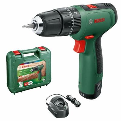 Bosch Groen EasyImpact 1200 | Accu Klopboorschroevendraaier | 2 standen | 12V | 1,5 Ah accu + oplader | In transportkoffer - 06039D3104 - thumbnail
