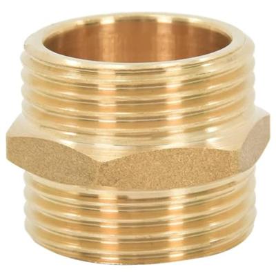 VidaXL Zuigslang met messing koppelingen 1,1'' 5 m pvc zwart
