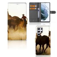 Samsung Galaxy S22 Ultra | Telefoonhoesje | Met pasjeshouder | Design Cowboy - thumbnail