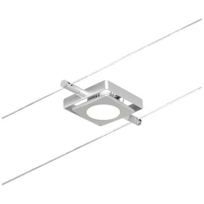 Paulmann 12V-kabelsysteem lamp 4.5 W LED Chroom (mat), Chroom