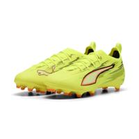 PUMA Ultra 6 Pro Gras / Kunstgras Voetbalschoenen (MG) Kids Neongeel Rood Zwart - thumbnail