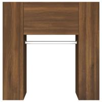 Halmeubel 97,5x37x99 cm bewerkt hout bruineiken - thumbnail