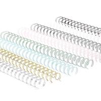 Vaessen Creative • bind easy metalen bindruggen 16mm 2:1 regenboog mix 16st. - thumbnail