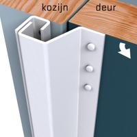 SecuStrip Plus buitendraaiend - terugligging 7-13mm - 2115mm wit - 1010.161.02 - thumbnail