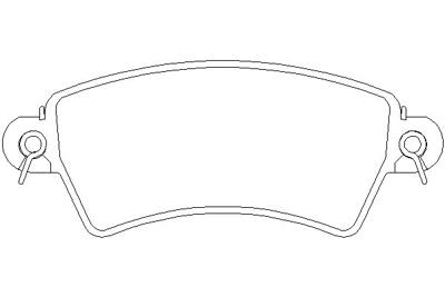 Remblokken set 2339602