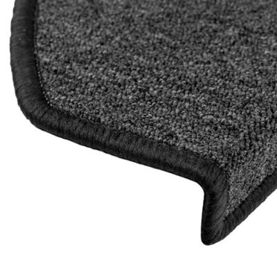 Trapmatten 20 st 65x24x4 cm Antraciet Halfrond Groot