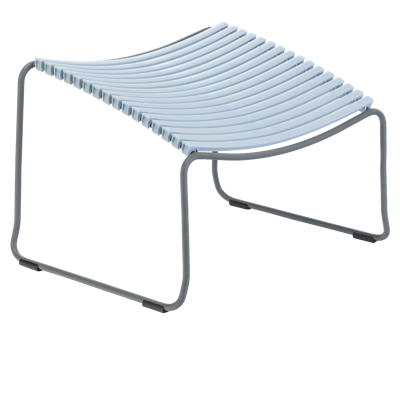 Houe Click voetenbank Dusty Light Blue