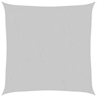 Zonnezeil 4x4 m 100% polyester oxford lichtgrijs - thumbnail