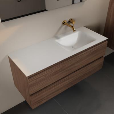 MONDIAZ AIVY 120cm badmeubel Mocha, wastafel Talc solid surface rechts zonder kraangat (AI-351641TALC-NO - AI-M120MORE) MONDIAZ AIVY 120cm badmeubel Mocha, wastafel Talc solid surface rechts zonder kraangat (AI-351641TALC-NO - AI-M120MORE)