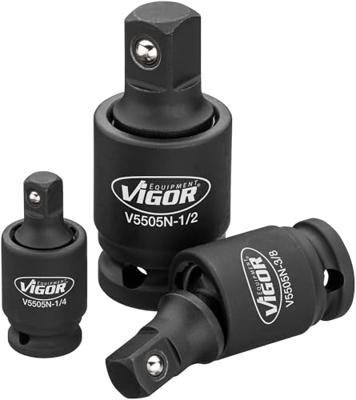Vigor V5505N Kracht-dopsleutelinzetset Aandrijving 1/2 (12.5 mm), 1/4 (6.3 mm), 3/8 (10 mm) 1 set(s)