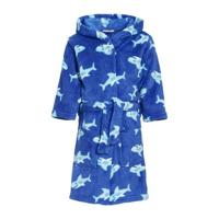 Playshoes badjas Haai Blauw-146-152 - thumbnail