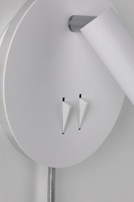 Paulmann 78918 LED-wandlamp LED 3.20 W Wit, Chroom Paulmann 78918 LED-wandlamp LED 3.20 W Wit, Chroom