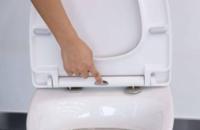 Wiesbaden Shade Slim toiletzitting + deksel one-touch mat-wit - thumbnail