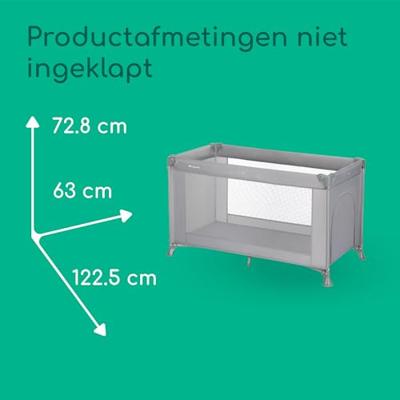 bebeconfort Campingbedje Sweet Dreams (Grijs)
