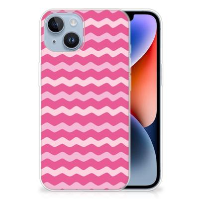 Apple iPhone 14 | TPU bumper | Waves Pink