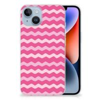 Apple iPhone 14 | TPU bumper | Waves Pink - thumbnail