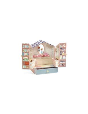 Muziekdoos Tinou shop - DJECO meerkleurig Muziekdoos Tinou shop - DJECO meerkleurig