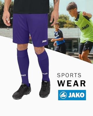 JAKO 4400K Short Manchester 2.0 Kids - Paars - 140
