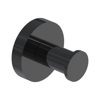 IVY Handdoekhaak - enkel - groot - Zwart chroom PVD 6500607