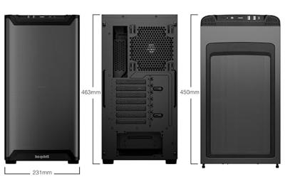 BeQuiet PURE BASE 501 Airflow Black Midi-tower PC-behuizing Zwart