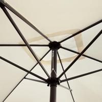 Parasol Aktive 200 x 235 x 120 cm Aluminium Crème - thumbnail