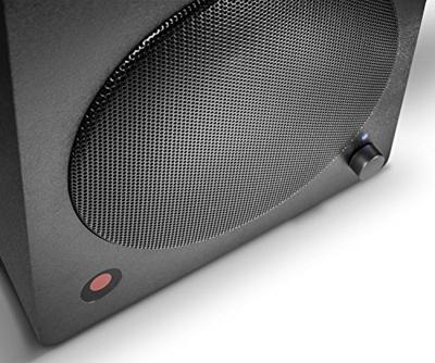 wavemaster CUBE NEO black - rek-luidsprekersysteem (50 Watt) met Bluetooth-streaming, digitale aansluiting en IR-afstandsbediening, actieve boxen, gebruik voor TV/Tablet/Smartphone, zwart (66380)