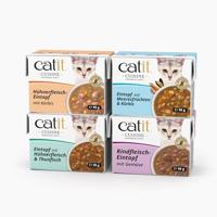 Catit Cousine Kattenstoofpot, rundvlees met groenten, 95 g - thumbnail