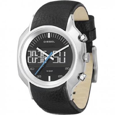 Horlogeband Diesel DZ4039 / DZ4040 Leder Zwart 22mm Horlogeband Diesel DZ4039 / DZ4040 Leder Zwart 22mm