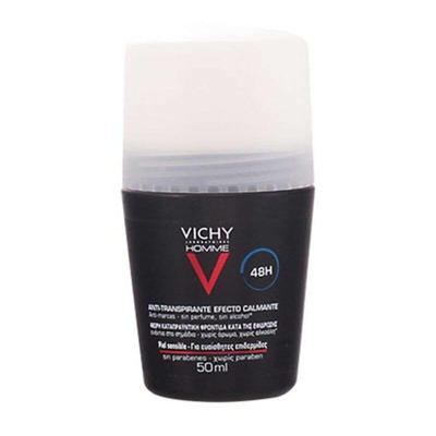 Vichy Homme Deodorant Gevoelige Huid 48u Roller 50ml