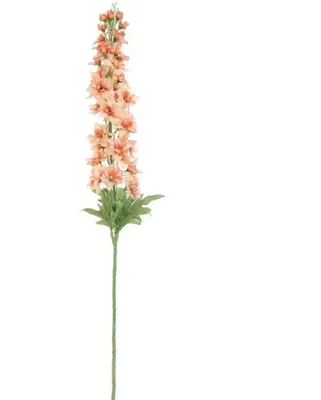 Pure Royal kunsttak delphinium 110cm zalm