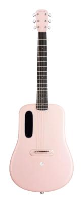 LAVA Music ME 4 Carbon 36" Pink elektrisch-akoestische smart westerngitaar met Airflow Bag
