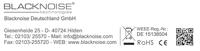 NoiseBlocker BlackSilent XS2 PC-ventilator Zwart, Blauw (doorschijnend) (b x h x d) 50 x 50 x 10 mm - thumbnail