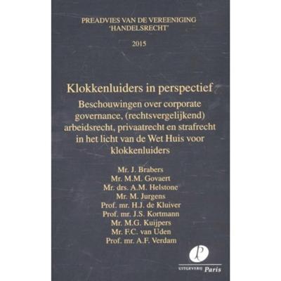 Klokkenluiders in perspectief (Paperback)