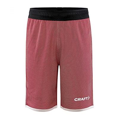 Craft 1911117 Progress Rev. Basket Shorts Jr - Bright Red/White - 134/140