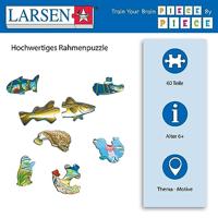 Selecta Larsen legpuzzel dieren - zeedieren in de noord-atlantische oceaan, 60st. - thumbnail