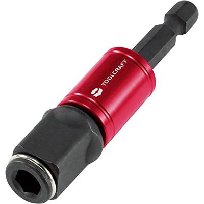TOOLCRAFT 2159048 2-in-1 snelwisselbithouder lengte 72 mm aandrijving
