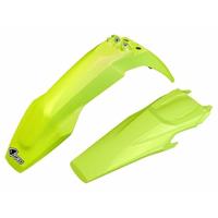 UFO PLAST spatbordset mudguard set ufo husqvarna yellow - thumbnail