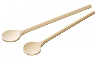 Fackelmann basic kooklepel 2 stuks beukenhouten