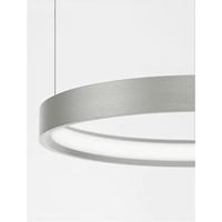 Lyora Ronde hanglampPerrine zilvergrijs Ø 40cm - 9345614 - thumbnail