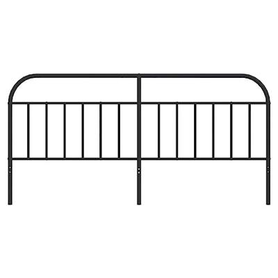 Hoofdbord metaal zwart 193 cm