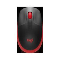 Logitech M190 Muis Radiografisch Optisch Rood 3 Toetsen 1000 dpi - thumbnail