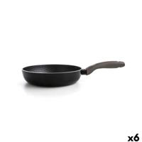 Pan Quid Honey Zwart Metaal Ø 24 cm (6 Stuks) - thumbnail