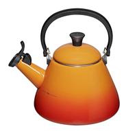 Le Creuset 92000200090000 fluitketel 1,6 l Zwart, Oranje, Rood - thumbnail