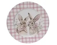 Kaemingk Bord Pasen D 33 cm roze - thumbnail