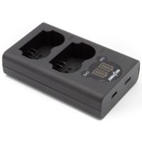 ChiliPower Fuji NP-W235 dubbellader voor 2 camera accu's (tegelijk) - thumbnail