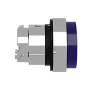 Schneider Electric ZB4BH63 ZB4BH63 (Ø) 22 mm Zonder markering Chroom, Blauw 1 stuk(s) - thumbnail