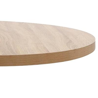 Bistrotafel 80 cm MDF lichtbruin - thumbnail